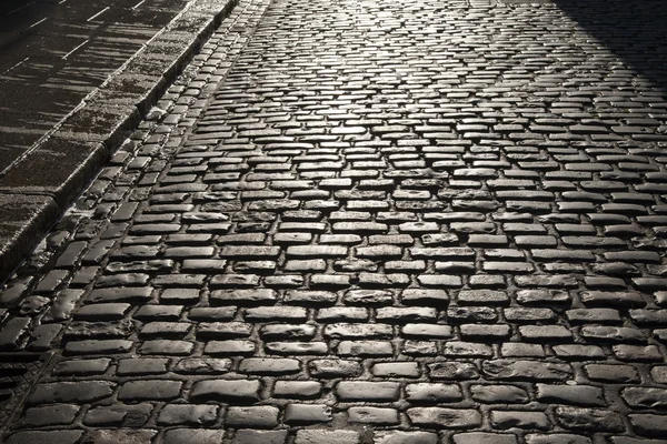 Kullerstensgata Temple Bar, Dublins — Stockfoto