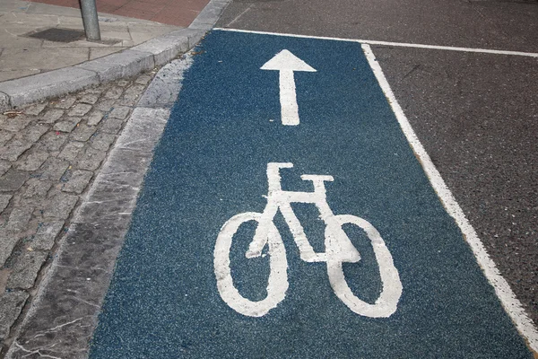 自転車シンボル サイン — ストック写真