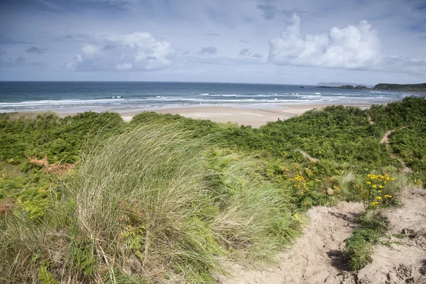 Fehér park bay, antrim megye — Stock Fotó