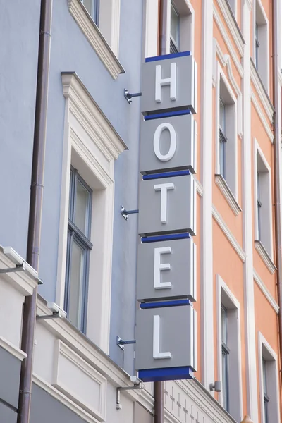 Hotelschild — Stockfoto