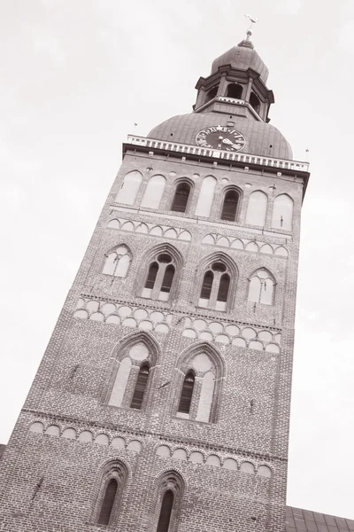 Catedral e Igreja de Rigas Dom, Riga, Letónia — Fotografia de Stock