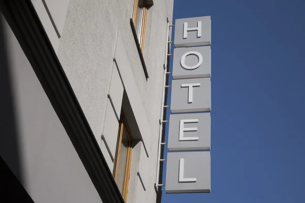 Hotelschild — Stockfoto