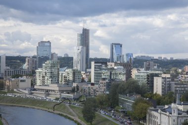 Cityscape Modern Vilnius