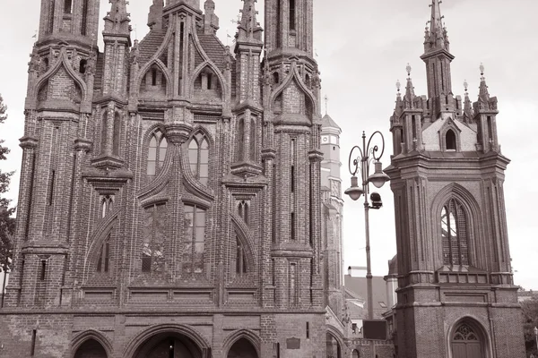 Igreja de St. Annes, Vilnius, Lituânia — Fotografia de Stock