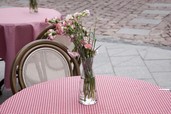 Cafe Table and Chairs — Stock Photo, Image