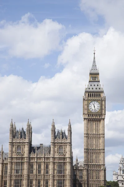 Big Ben e as Casas do Parlamento, Londres — Fotografia de Stock