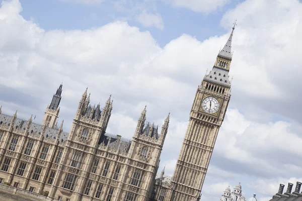 Big Ben e as Casas do Parlamento, Londres — Fotografia de Stock