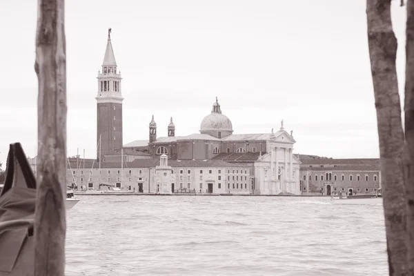 Εκκλησία του San Giorgio Maggiore και το καμπαναριό, Βενετία — Φωτογραφία Αρχείου