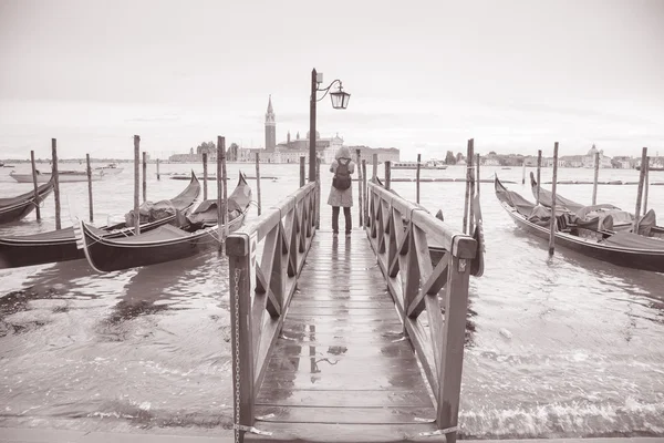 Εκκλησία του San Giorgio Maggiore και το καμπαναριό — Φωτογραφία Αρχείου