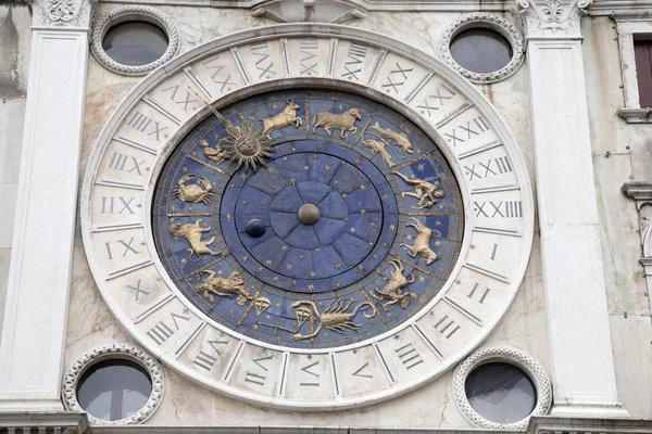 Torre dell Orologio - klokkentoren, Venetië — Stockfoto