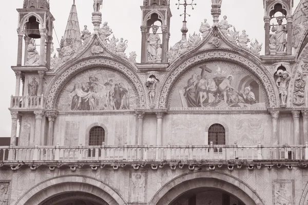 Собор Сан-Маркоса; Венеция; Италия — стоковое фото