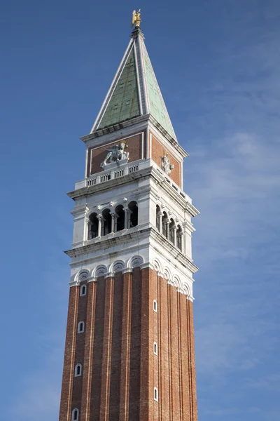 Campanario de San Marcos - Campanile; Venecia — Foto de Stock