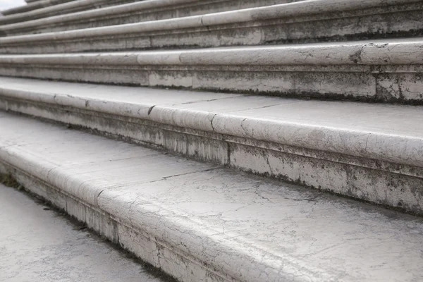 Schritte vor der Basilika Santa Maria della Salute, v — Stockfoto