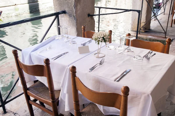 Restoran tablo Venedik — Stok fotoğraf