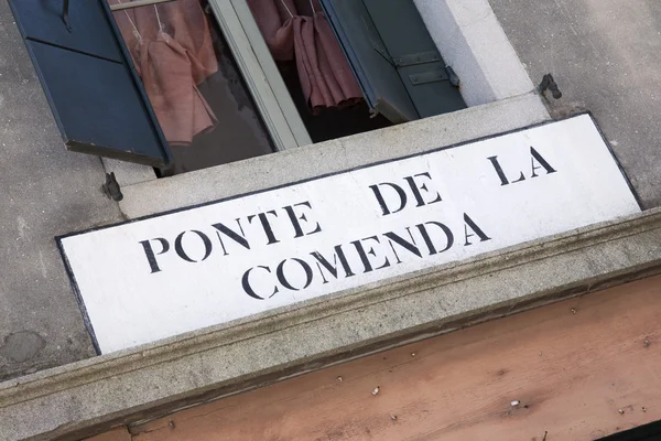 Puente de Comenda, Venecia —  Fotos de Stock