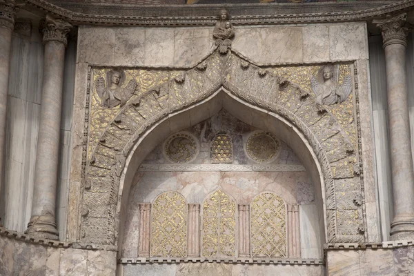 Fachada da Catedral de San Marcos, Veneza Fotografias De Stock Royalty-Free