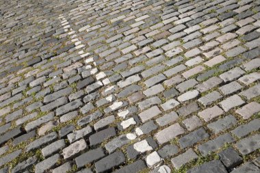 Arnavut kaldırımı taşları arka plan