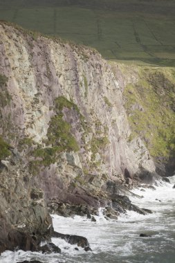 Cliffs at Dunquin, Dingle Yarımadası