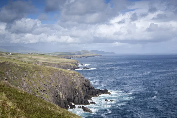 Blick vom fahan, dingle peninsula, irland — Stockfoto