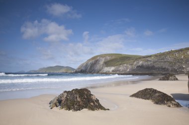 Coumeenoole Beach, kafa; Dingle Yarımadası