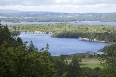 Torc şelale, Killarney Milli Parkı üstten görünüm
