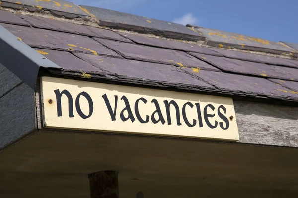 No Vacancies Sign — Stock Photo, Image