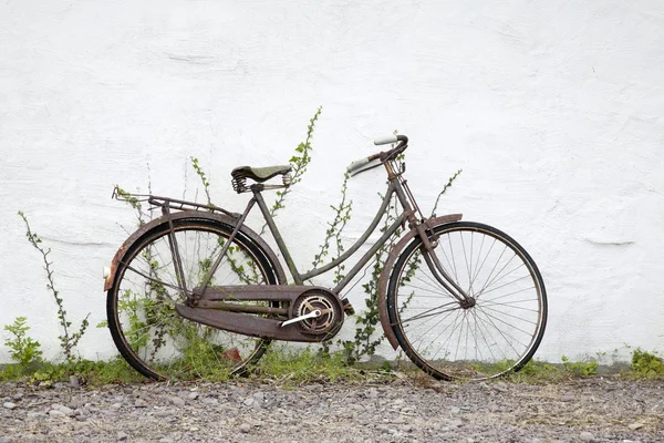 Bicicleta oxidada vieja —  Fotos de Stock