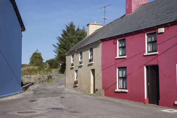 Strada nel villaggio di Ardgroom; penisola di Beara; Cork — Foto Stock
