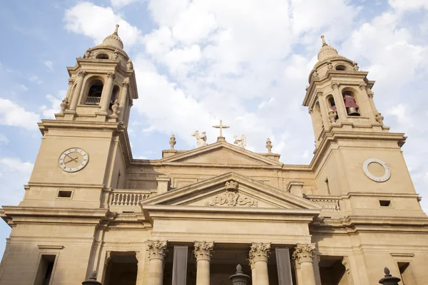 Pamplona katedrála kostel, Navarra — Stock fotografie