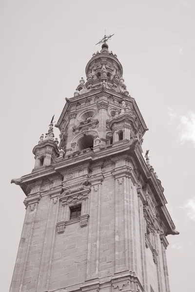 A Bell Tower - székesegyház, Santo Domingo de la Calzada, Burgos — Stock Fotó