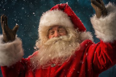 Noel Baba açık havada