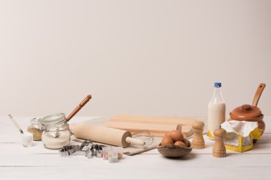 Malzemeler hamur hazırlama