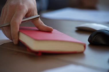 İşadamı planlama çalışma günü