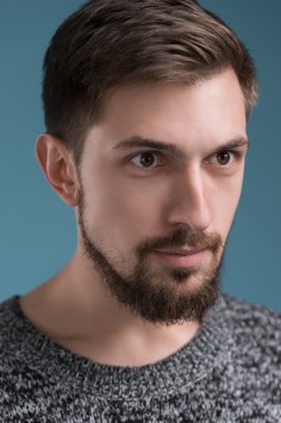 şaşırmış adam portresi