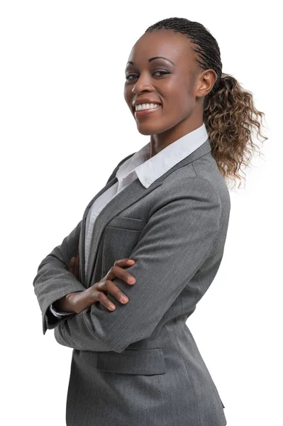 Retrato de mulher de negócios — Fotografia de Stock