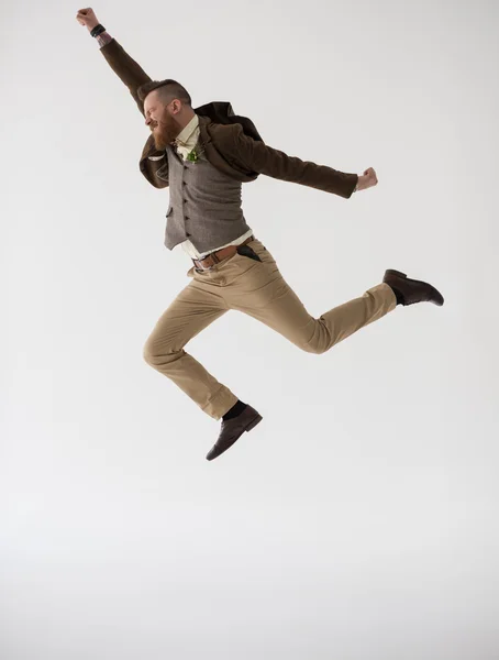 Modern groom Portrait — Stock Photo, Image