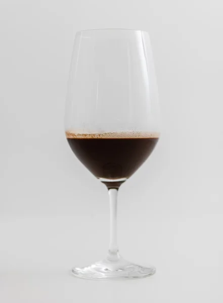 Ароматичні какао в Wineglass — стокове фото