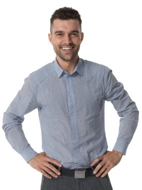 yakışıklı işadamı portresi