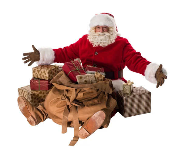 Santa claus portrét — Stock fotografie