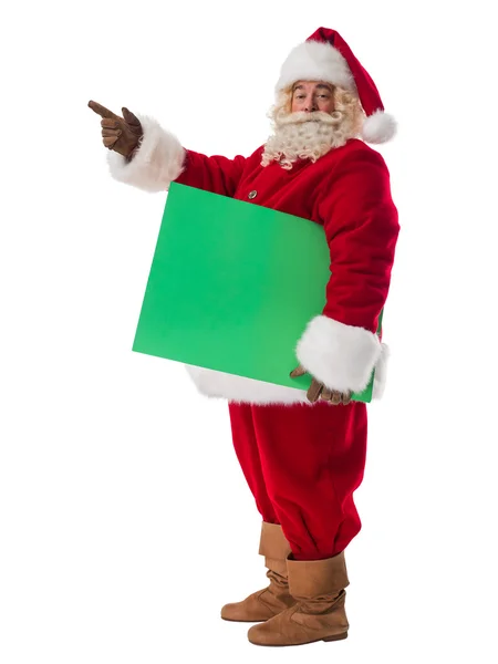 Retrato de Papá Noel — Foto de Stock