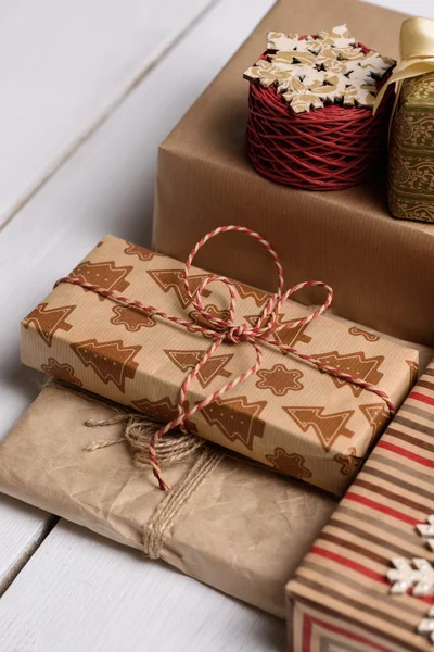 Regalos y regalos de Navidad — Foto de Stock