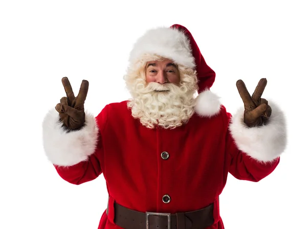 Weihnachtsmann-Porträt — Stockfoto