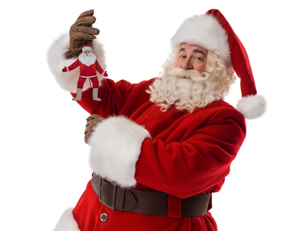 Santa claus portret — Stockfoto