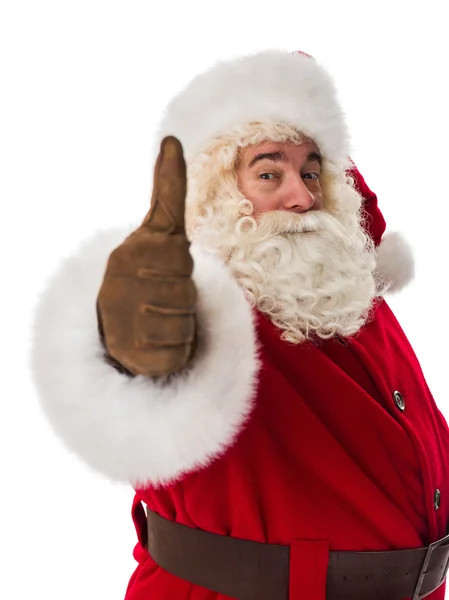 Santa claus portret — Stockfoto