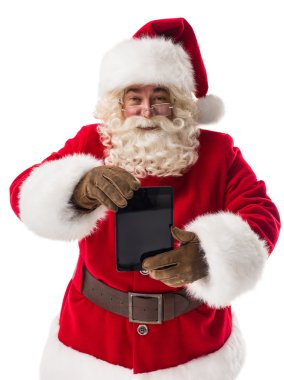 Noel baba dikey, tablet pc