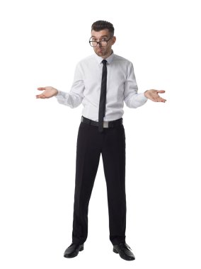 yakışıklı işadamı portresi