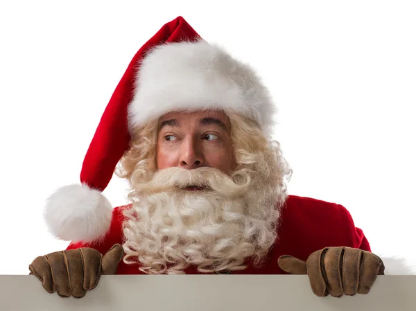 Santa claus portret — Stockfoto