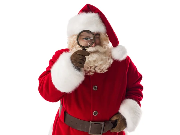 Santa claus portret — Stockfoto