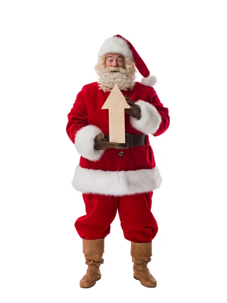 Santa claus portret — Stockfoto