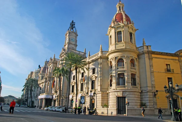 Rathaus von Valencia, Spanien — Stockfoto